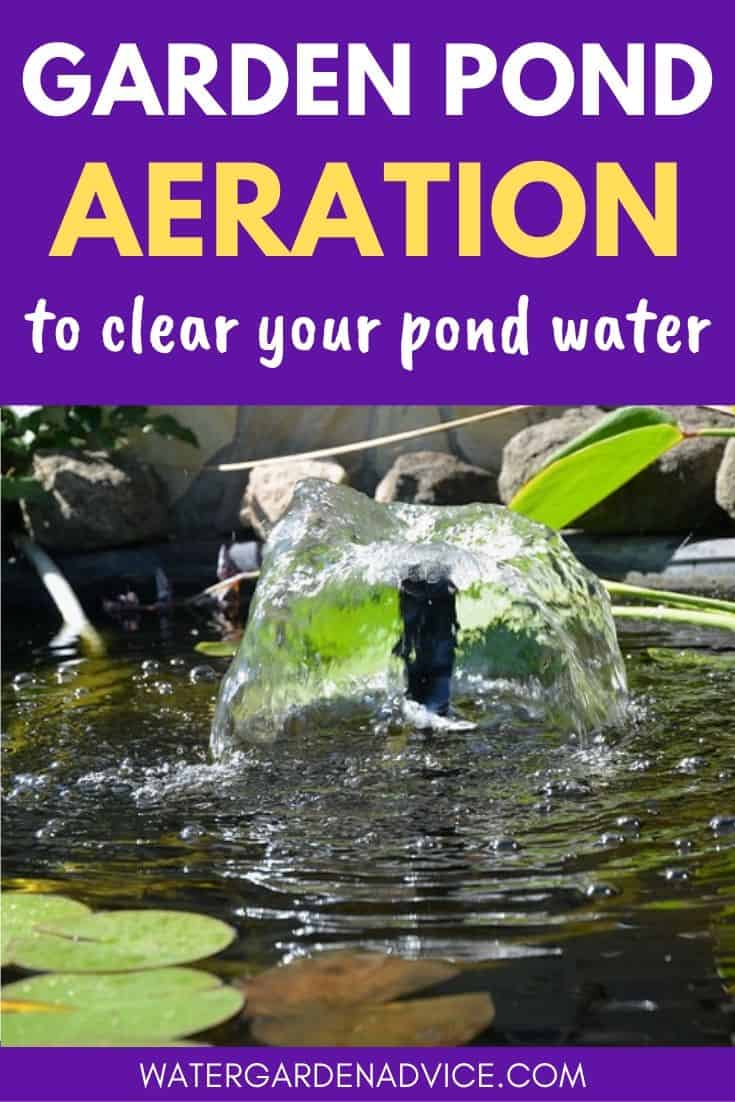 garden pond aeration