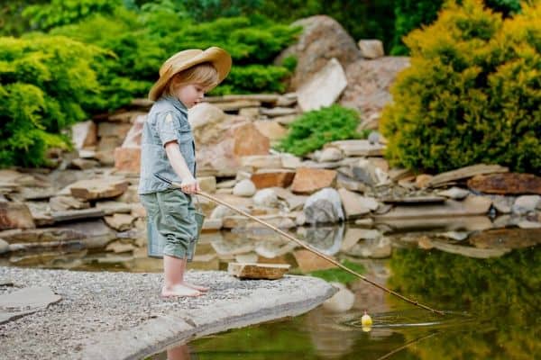how to babyproof a fish pond