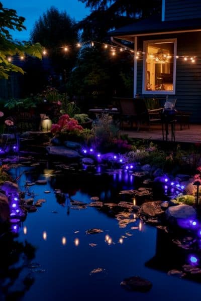 solar pond lighting