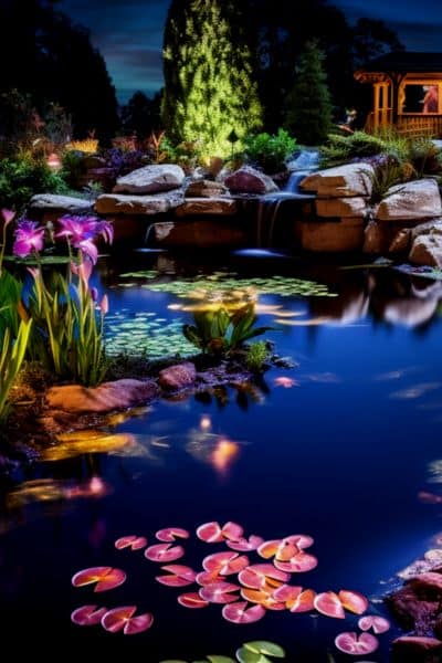 underwater pond lighting